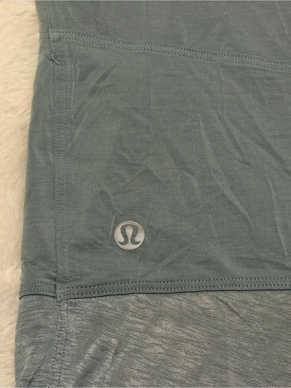 Lululemon No Inhibitions Tee Cloud Blue